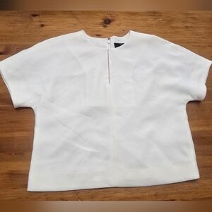 J. Crew Factory White Blouse